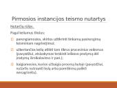 Pirmosios instancijos teismo sprendimai, nutartys ir rezoliucijos 17 puslapis