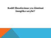 Filosofijos reikšmė ir prasmė pagal Pieper 13 puslapis