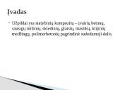 Užpildų žaliavos 3 puslapis