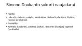 Skaidrės apie Simono Daukanto biografiją, kūrybą, atminimą 4 puslapis