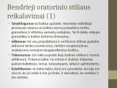 Kalbos raiško priemonių vartojimas viešosiose kalbose 5 puslapis