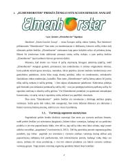 „Elmenhorster” integruotų marketingo komunikacijų planas 4 puslapis