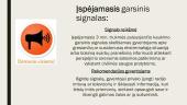 Civilinės saugos signalai ir  rekomendacijos gyventojams, kaip reikia elgtis išgirdus minėtus signalus 2 puslapis