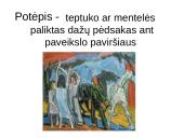 Dailes skirstymas - skaidrės 16 puslapis