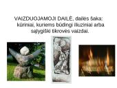 Dailes skirstymas - skaidrės 4 puslapis