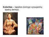 Dailes skirstymas - skaidrės 7 puslapis