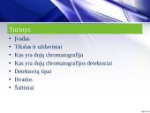 Dujų chromatografija ir jai taikomi detektoriai 2 puslapis