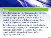 Dujų chromatografija ir jai taikomi detektoriai 3 puslapis