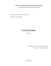 UAB Eksmaris