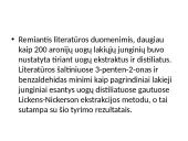 Lakiujų junginių sudėties tyrimas 18 puslapis