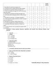 Slaugytojų patiriamų stresorių darbe, D tipo elgsenos ir profesinio pervargimo sąsaja 3 puslapis