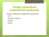 Pristatymas apie teisės pažeidimus 18 puslapis