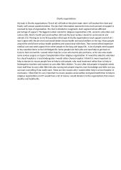 Charity organisations