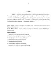 Kefyro gamybos technologinės linijos projektavimas 3 puslapis