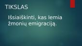 Kas lemia žmonių emigraciją? 2 puslapis
