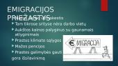 Kas lemia žmonių emigraciją? 5 puslapis