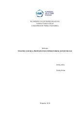 Teiginių logika: propoziciniai operatoriai: konjunkcija