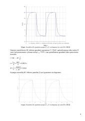 Pereinamųjų vyksmų tiesinėse RL ir RC grandinėse tyrimas 6 puslapis