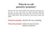 Possessive pronouns 2 puslapis