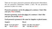 Possessive pronouns 3 puslapis