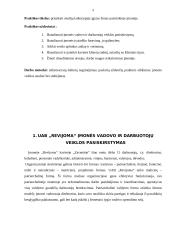 Praktikos ataskaita administracijos srityje 3 puslapis