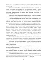 Pradinių klasių mokytojų profesinių kompetencijų plėtotė 11 puslapis