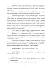 Pradinių klasių mokytojų profesinių kompetencijų plėtotė 4 puslapis