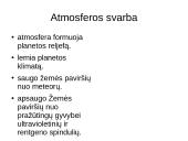 Kas yra atmosfera? 15 puslapis