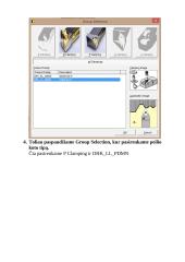 Pjovimo procesai ir įrankiai: praktika 4 puslapis