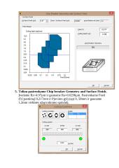 Pjovimo procesai ir įrankiai: praktika 5 puslapis