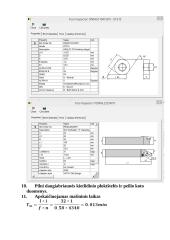 Pjovimo procesai ir įrankiai: praktika 8 puslapis
