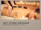 Hot stone massage