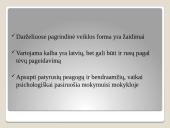 Ikimokyklinio ir priešmokyklinio ugdymo organizavimas ir patirtis Latvijoje 10 puslapis