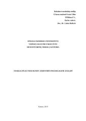 Nusikaltėlio Tedo Bundy asmenybės psichologinė analizė