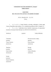 Kalbos kultūros savarankiškas darbas (trys užduotys) 17 puslapis