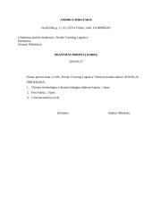 Kalbos kultūros savarankiškas darbas (trys užduotys) 8 puslapis