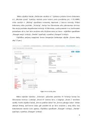 Jūrų krovinių informacinės sistemos treniruoklių ataskaita 6 puslapis
