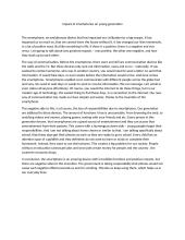 Impact of smartphones on the young generation