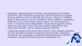 Depresija. Psichologijos darbas 9 puslapis