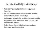 Italijos suvienijimas, jo eiga 6 puslapis