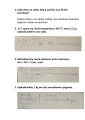 Atmosferos samprata (Klausimai - atsakymai) 2 puslapis