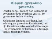 Kas suteikia gyvenimo prasmę? 14 puslapis