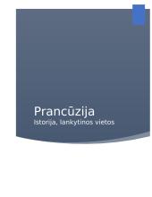 Prancūzijos lankytinos vietos