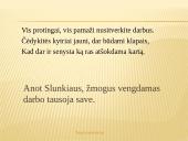 Slunkiaus paveikslas Kristijono Donelaičio „Metuose“ 9 puslapis