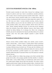 Senieji periodiniai leidiniai Mažojoje ir Didžiojoje Lietuvoje (iki 1940m.) 4 puslapis
