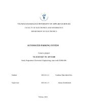 Automobilių aikštelės logikos kursinis projektas 2 puslapis