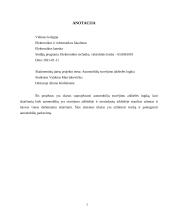 Automobilių aikštelės logikos kursinis projektas 3 puslapis