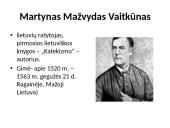 Martynas Mažvydas (1510-1563m.) 2 puslapis