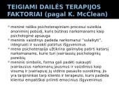 Meno terapija dirbant su priklausomybę turinčiais paaugliais 15 puslapis