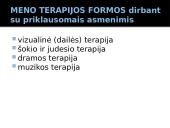 Meno terapija dirbant su priklausomybę turinčiais paaugliais 5 puslapis